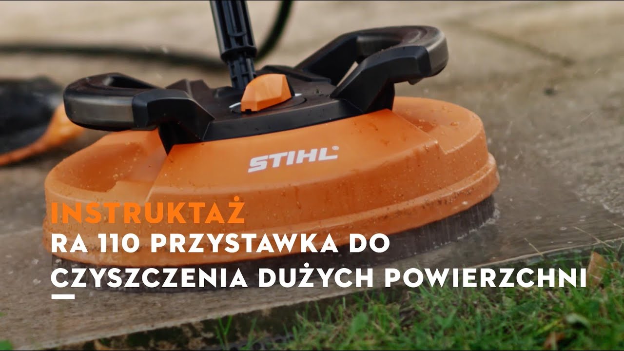 Myjki wysokociśnieniowe STIHL: RA 110 - przystawka do czyszczenia dużych powierzchni