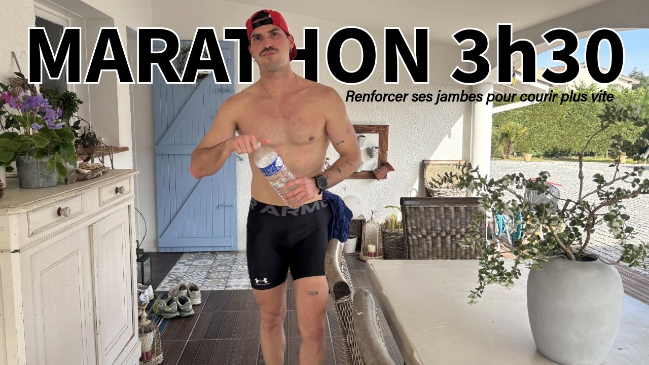 JE me MUSCLE pour COURIR plus VITE l Marathon en 3h30, EP 3/8