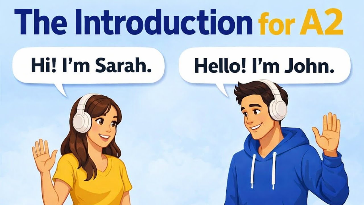 Self-Introduction for Beginners | Speak English with Confidence | A2 Podcast