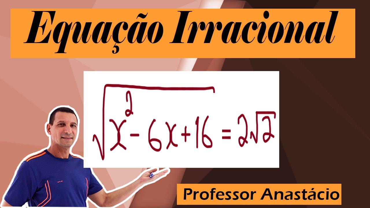 Equação Irracional do 2º grau √(x²-6x+16) = 2√2: Como resolver? Matemática básica  #basic_mathematic