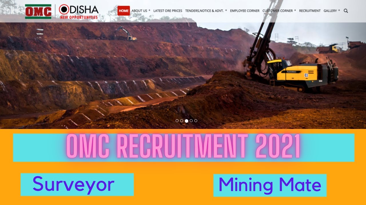 OMC Recruitment 2021I SURVEYOR I MINING MATE I WALK IN INTERVIEW I HOW TO APPLY I ELLIGIBILITY
