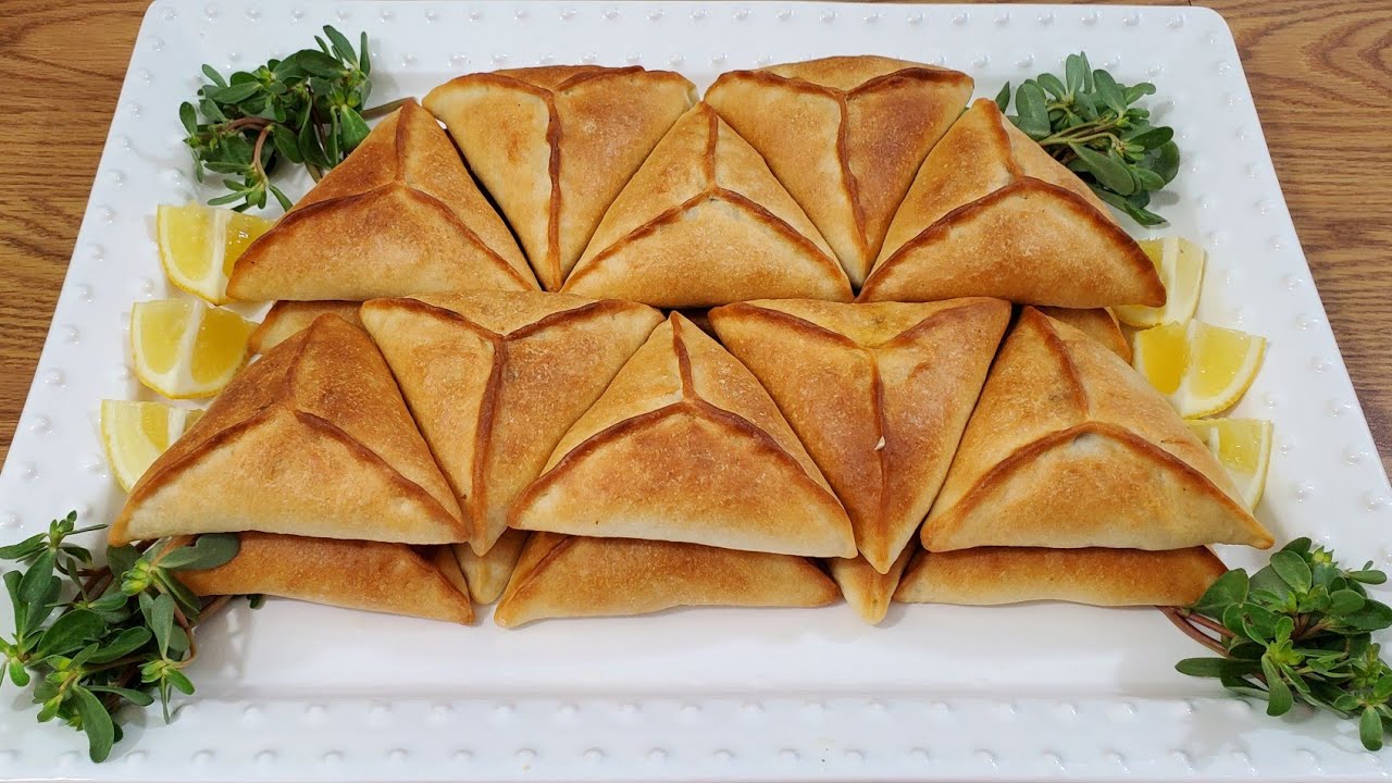 طريقة تحضير فطاير الفرفحين او البقلة النباتية Best Vegan Purslane Fatayer Recipe