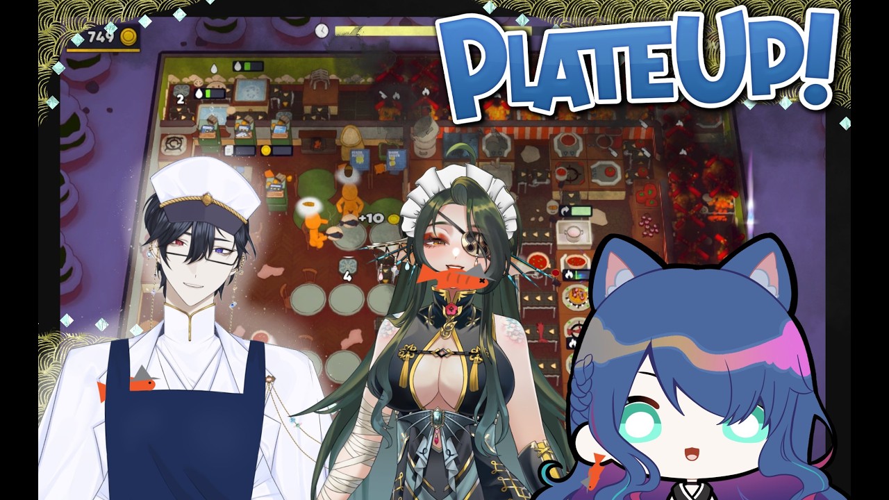 Two Fish in the Kitchen - Plate-Up Night 🪸 𝐺𝑎𝑚𝑖𝑛𝑔 𝑤𝑖𝑡ℎ 𝑦𝑜𝑢𝑟 𝑆𝑖𝑟𝑒𝑛 🐚