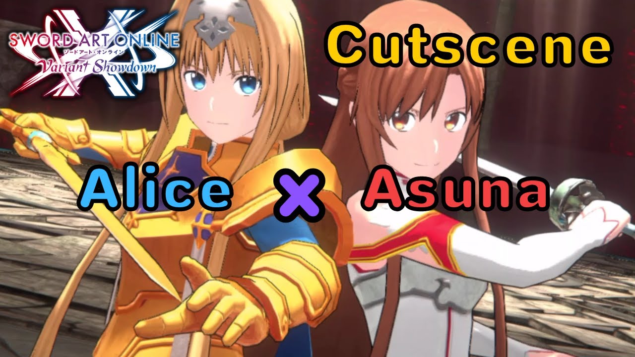Cut Scene💎Alice x Asuna💎Sword Art Online Variant Showdown