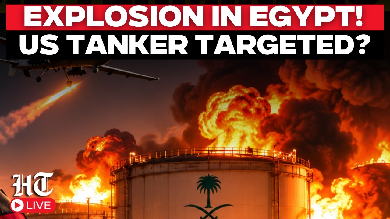 Mystery Blast Jolts US Gas Tanker In Egypt After Drone Strike; Is Another US Ally Under Attack? LIVE