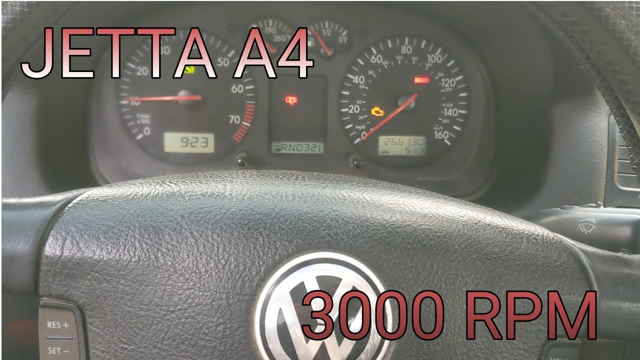 Jetta A4  no acelera ( se limitada a 3000 RPM)