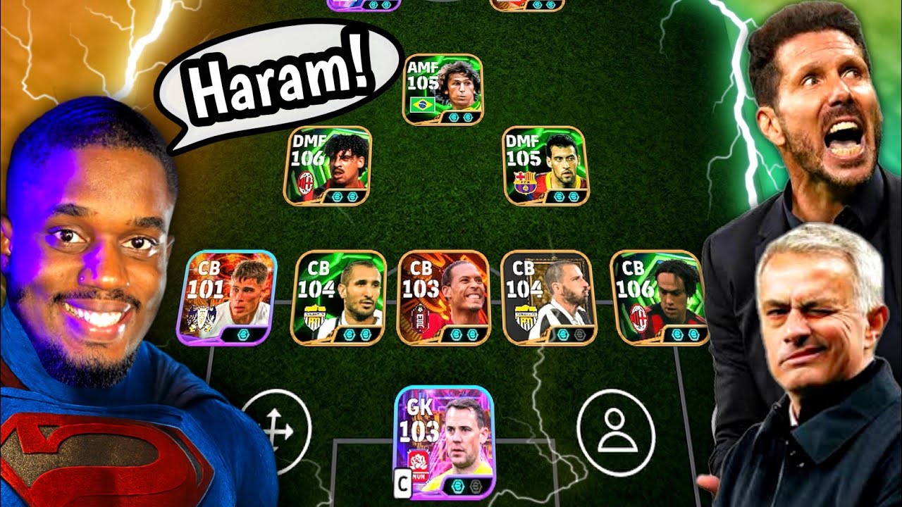 Prof BOF Tries Out THE FORBIDDEN 5 CB FORMATION😳BEST DEFENSE in efootball!⛔️