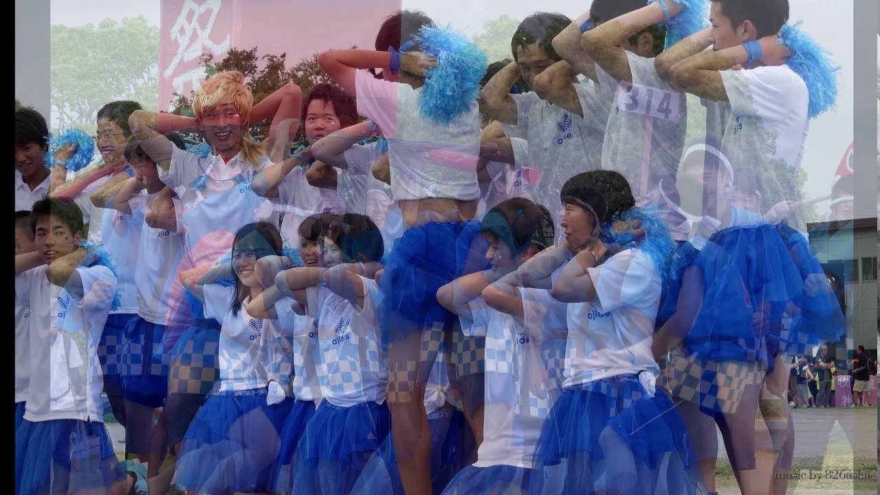2016-6-7 岡崎城西高校体育祭 スライドショー