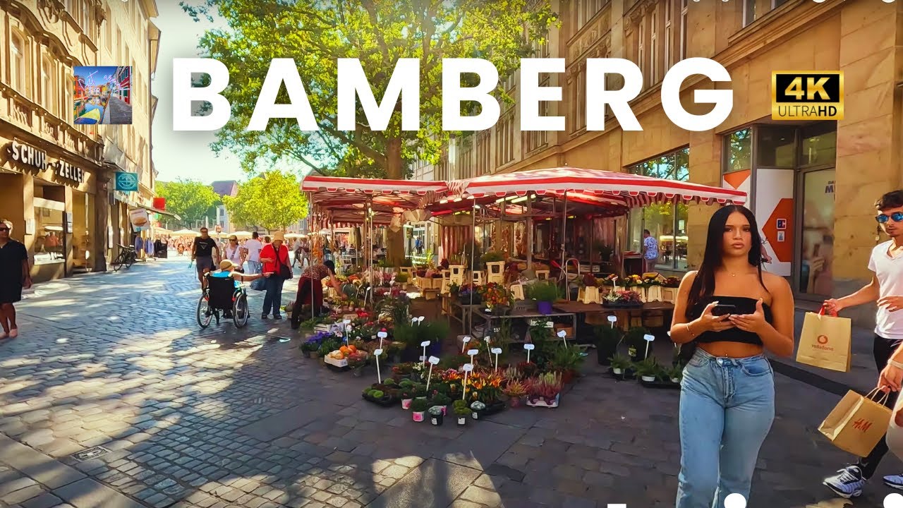 4K Walking Tour Bamberg, Germany| Is this the most beautiful and historic City in Germany? | 4k60fps