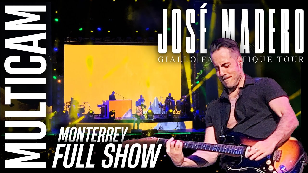 José Madero 🟡🕯️ GIALLO FANTASTIQUE TOUR FULL SHOW (Multicam) - Arena Monterrey 21.OCT.2022