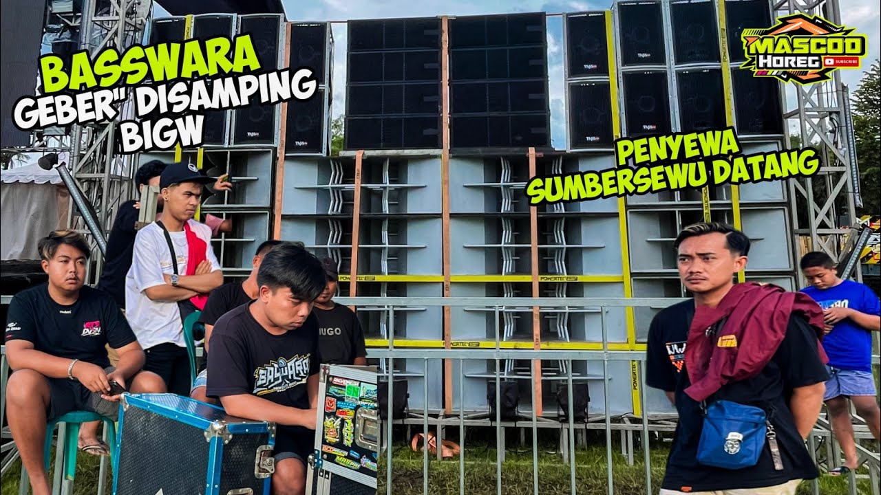 BASSWARA KEDATANGAN PENYEWA SUMBERSEWU‼️ LANGSUNG DI GASSS MODE SAT SET #horegg  #sumbersewu 