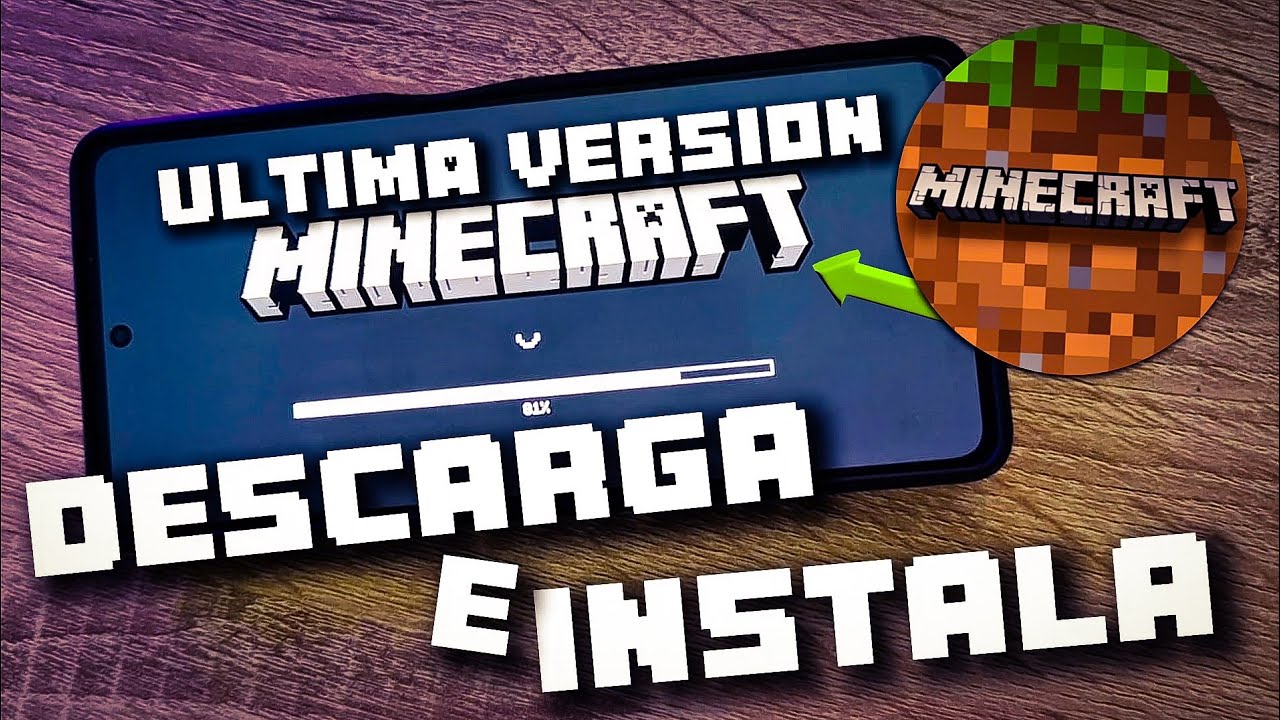 C&oacute;mo DESCARGAR MINECRAFT &uacute;ltima versi&oacute;n Para CELULAR Android En 2026 OFICIAL y LEGAL
