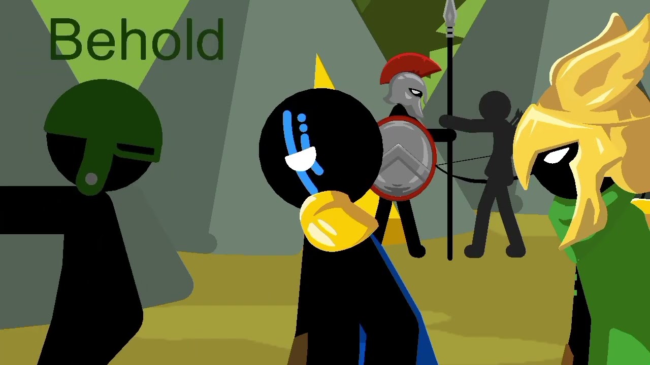 Xiphos built his statue (stickwar 3 animation)