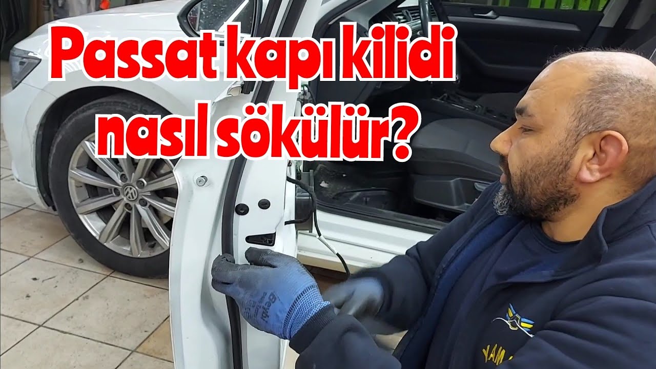 Passat B8 kapı kilit tamiri...
