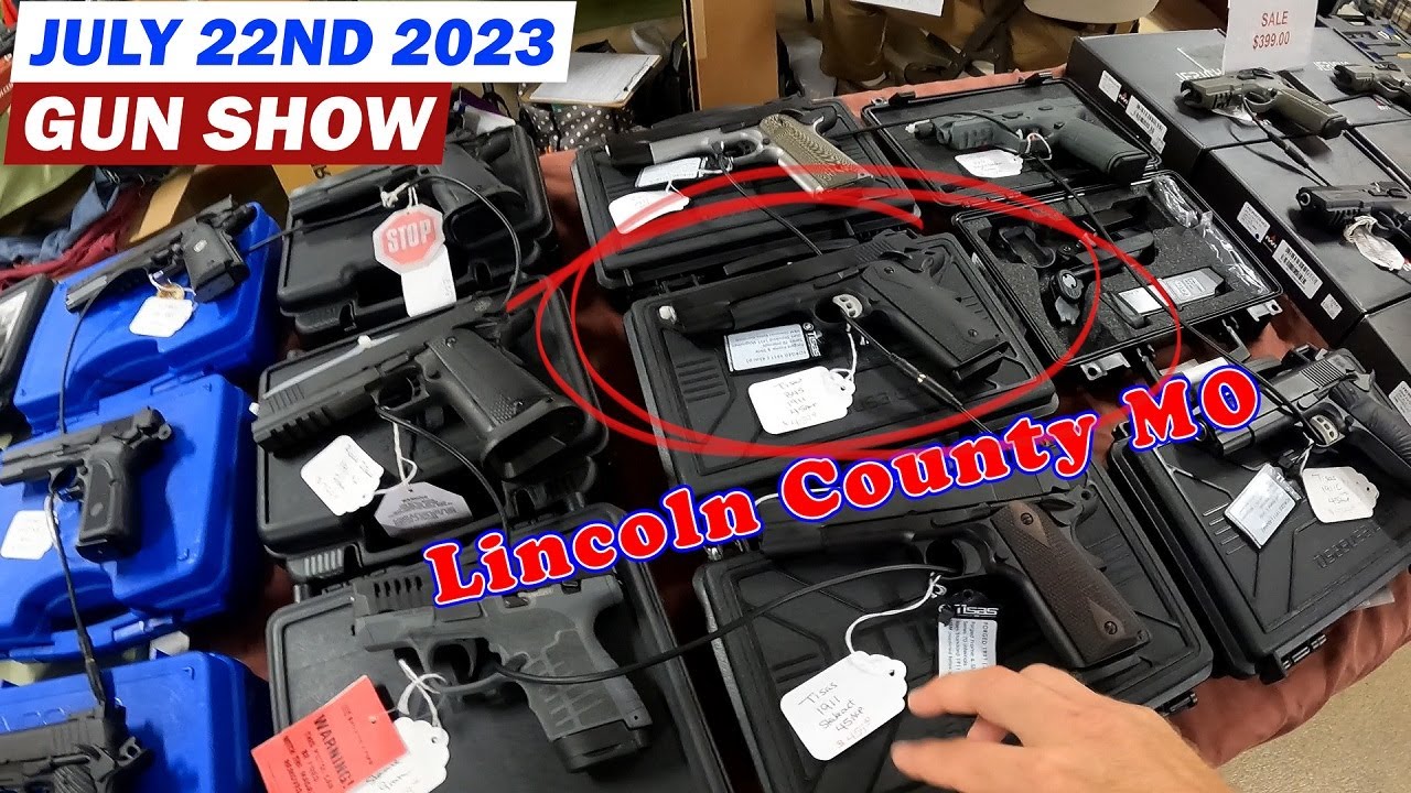 July 22 2023 Gun Show!  Lincoln Co MO - Tisas 1911