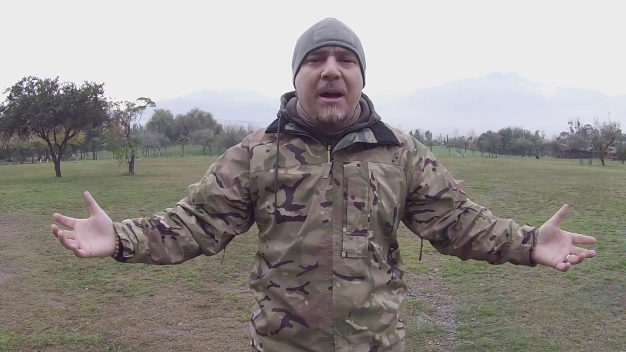 Chaqueta 100% impermeable ejercito ingles