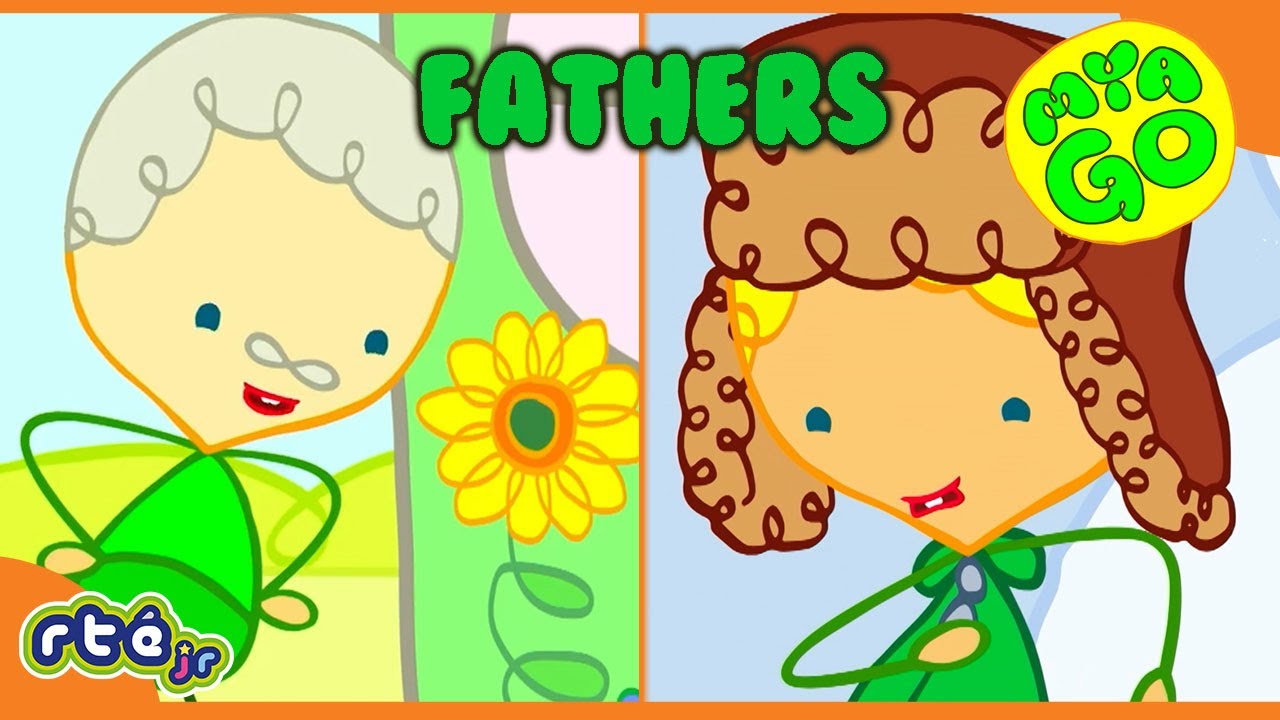 Happy Father's Day: Dada and Grandpa Go! 🎉💙🎉💙🎉 | Mya Go | @RTÉKIDSjr​