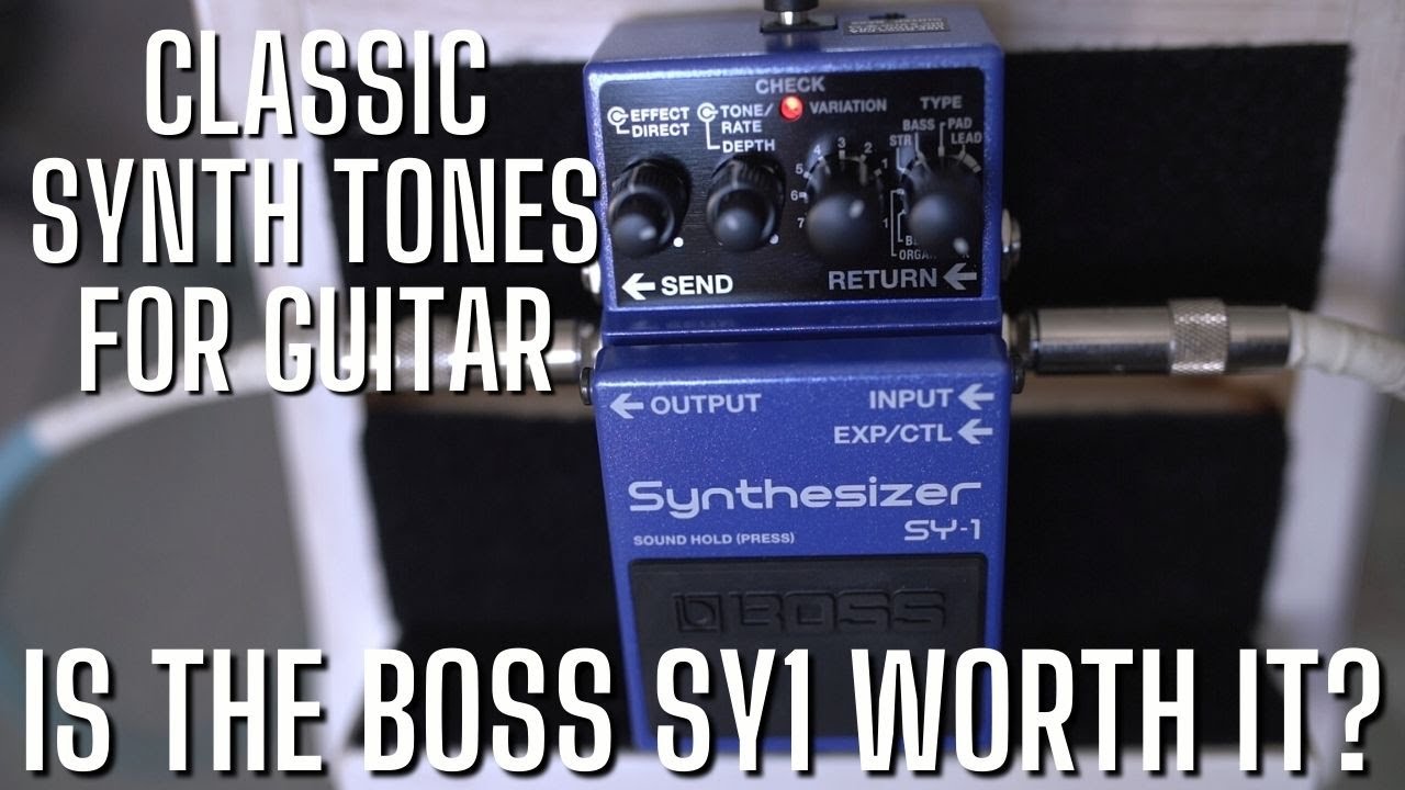 Boss SY1 - Killer POLYPHONIC Synth Tones