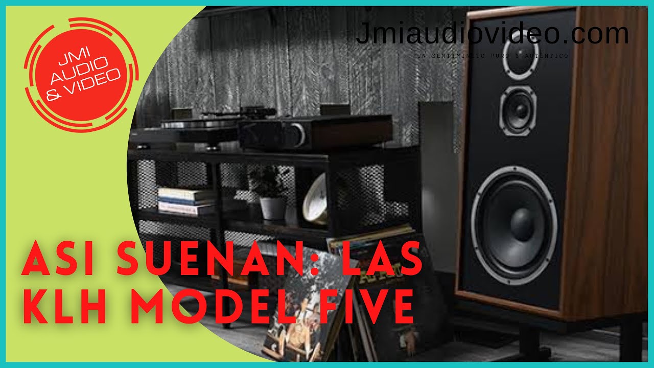 As&iacute; suenan: Las KLH model five  #klh #jmiaudio #asisuenan