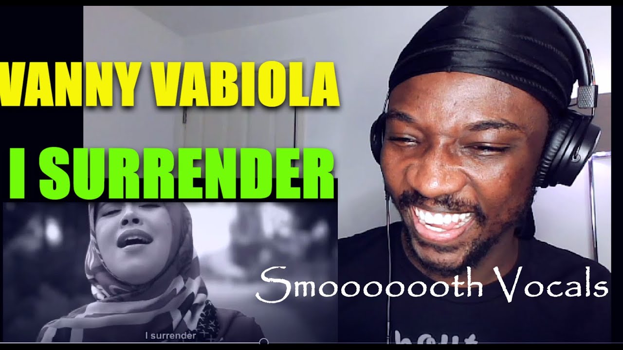 QOFYREACTS TO VANNY VABIOLA - I SURRENDER (CÉLINE DION )