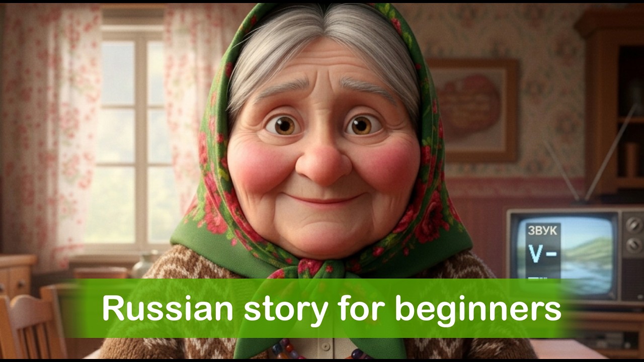 Learn Russian Language with Babushka - Slow Easy Russian for Beginners (A1)