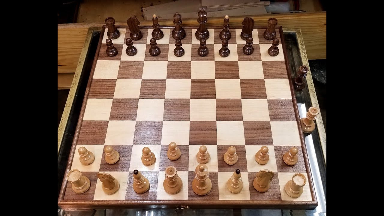 Making the 1950 Dubrovnik Chessboard