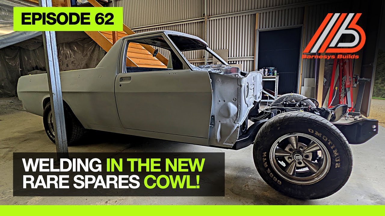 EPISODE 62 - Welding in the new Rare Spares Cowl!