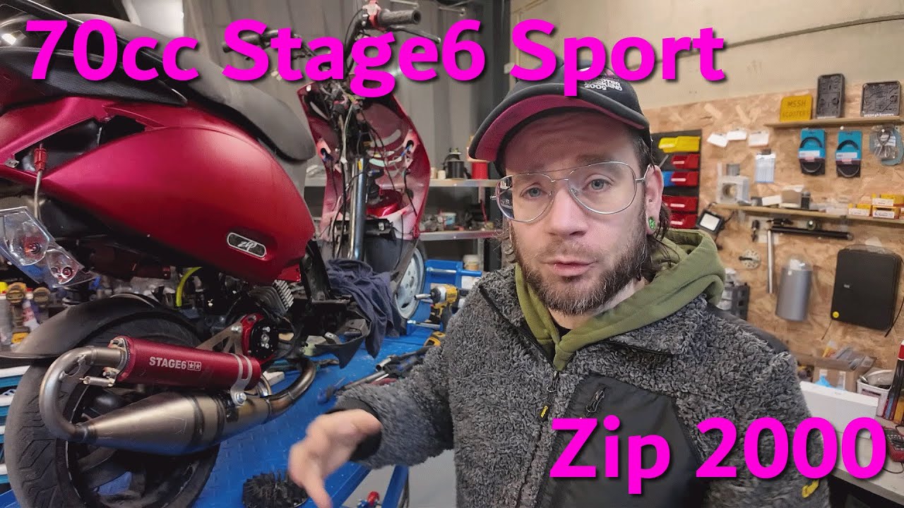 70cc Stage6 Sport Pro Zip2000 bouwen
