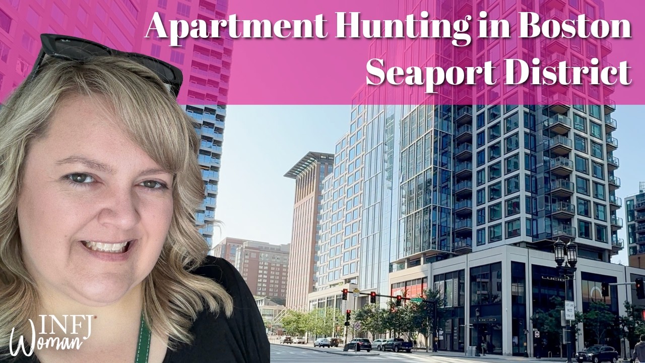 Boston Seaport Apartment Tour | Pier 4 vs Waterside Place | Luxury Living | INFJ Vlog