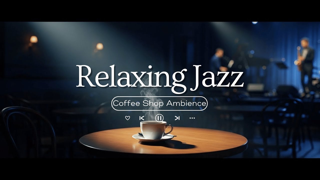 Rainy Night Cafe Jazz 🌧️ - Smooth Jazz Saxophone Music For Sleep & Cozy Evening