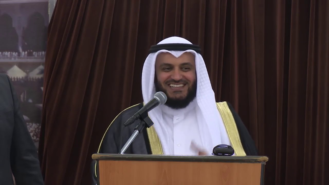 Meshari Rashid Viziton Medresen 'Alauddin' ne Prishtine