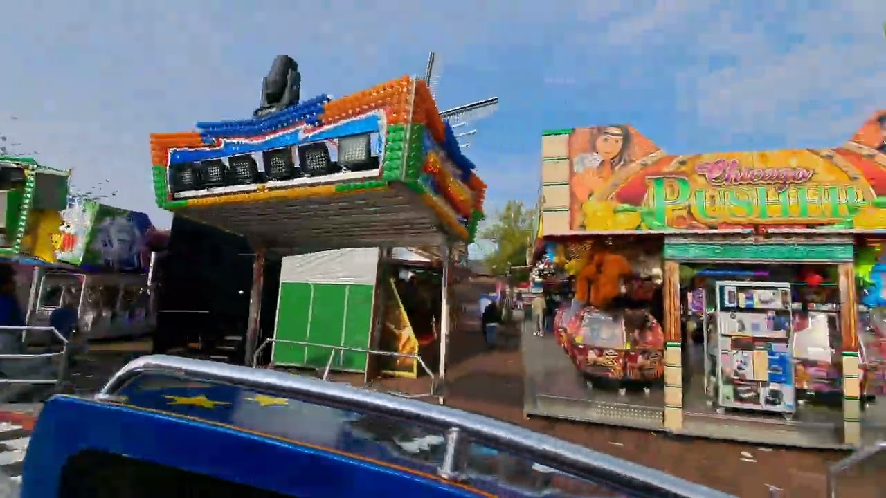 Breakdance - (Zuidema Jr) Kermis Delfzijl (Delfsail) 2024 (Onride) 4K