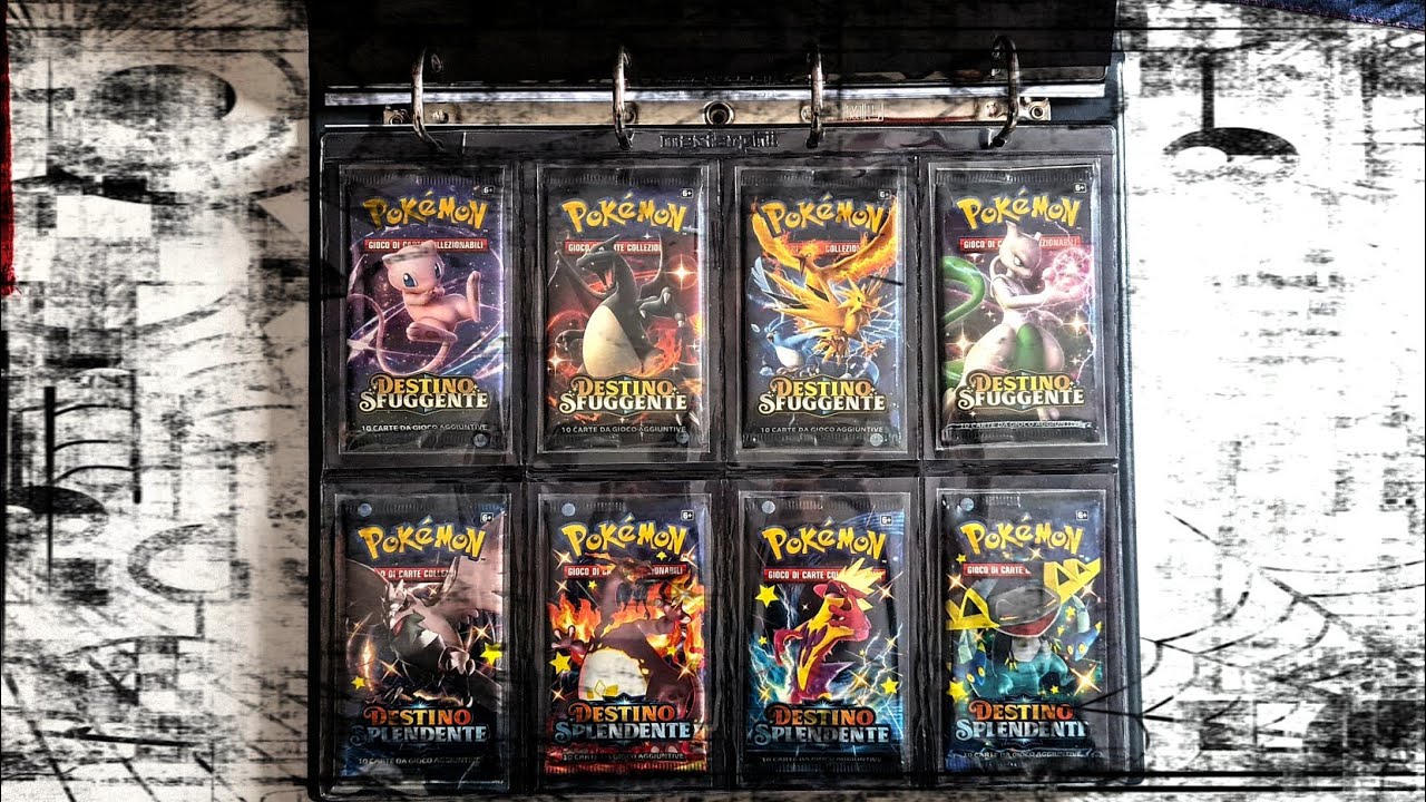 RACCOGLITORE PERFETTO PER COLLEZIONARE PACCHETTI POKEMON SIGILLATI SEALED !!!
