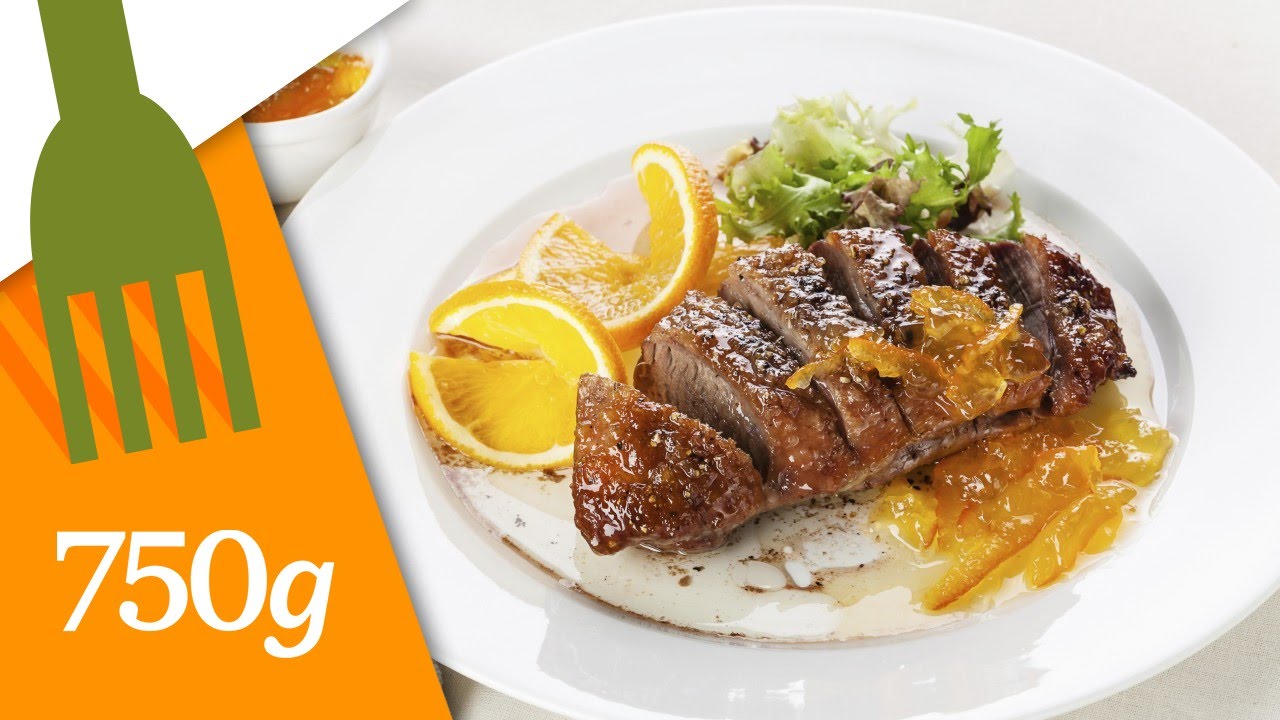 Recette de Canard à l'orange - 750g