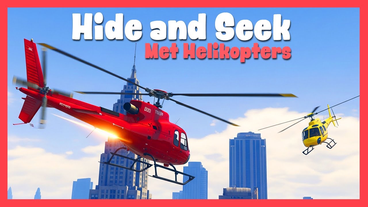 GTA Verstoppertje, Maar Dan met Helikopters! 🚁 (XXL Aflevering)
