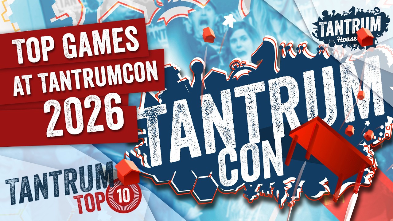 Лучшие игры на Tantrum Con 2026!! (ПЛЮС 3 розыгрыша призов)