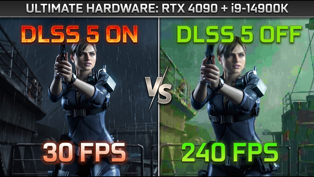 Resident Evil Revelations: DLSS 5 ON vs OFF Benchmark | RTX 4090 4K Max Settings