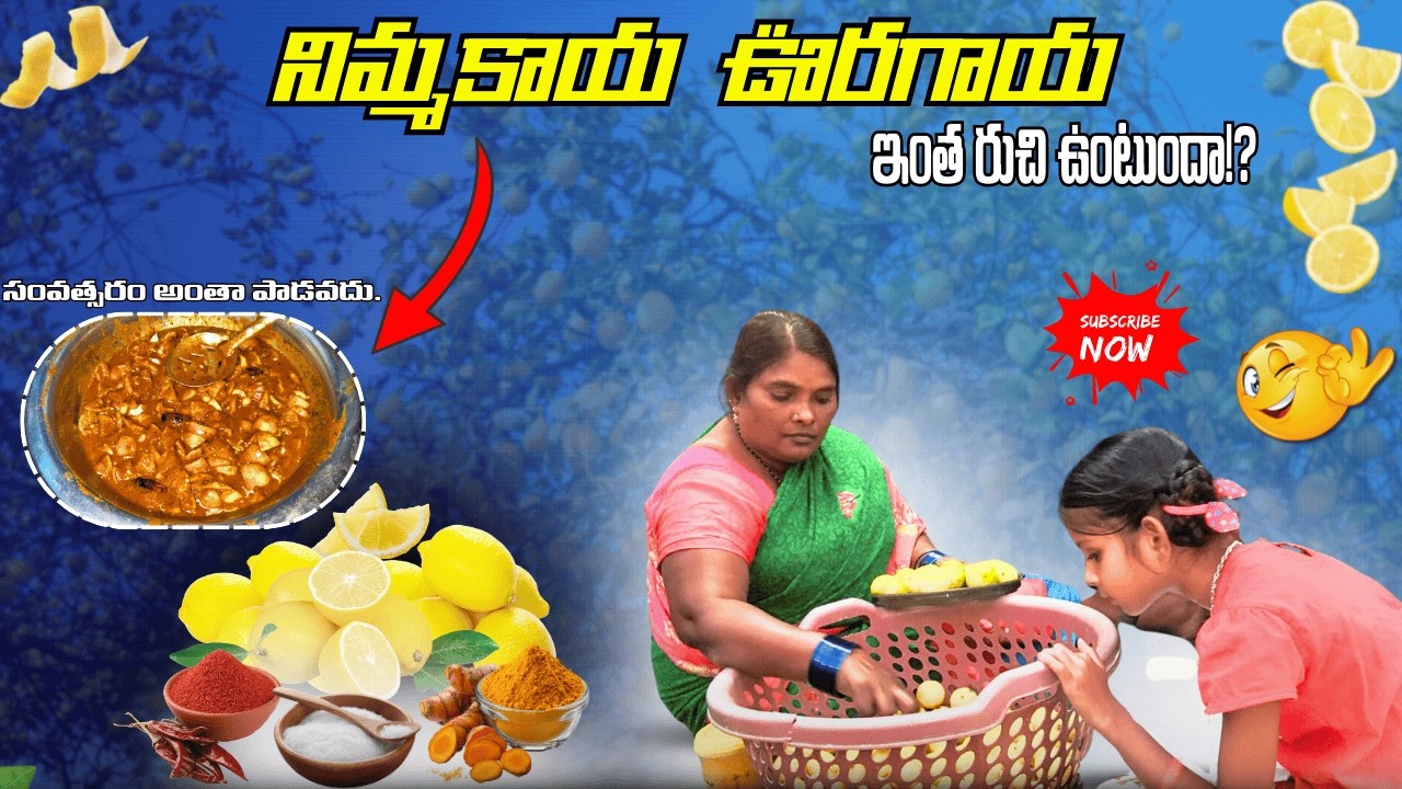 ఒక్కసారి ఇలా నిమ్మకాయ ఊరగాయ పెట్టండి… ఏడాది మొత్తం పాడవదు! Lemon Pickle Recipe.