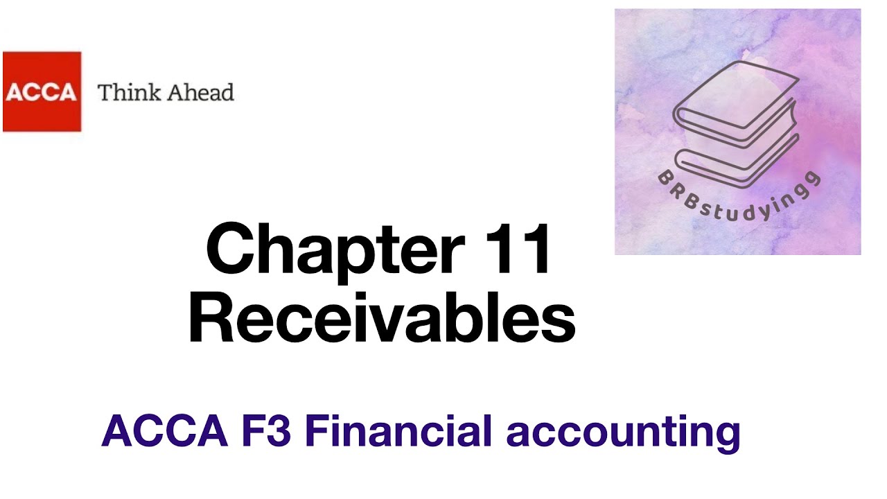 Глава 11 Дебиторская задолженность F3 Финансовый учет ACCA