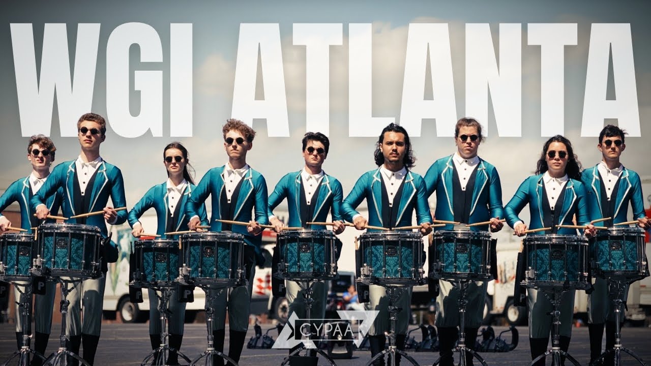 Audio Theater 2025 | Battery Warm-Up – WGI Atlanta Lot Footage