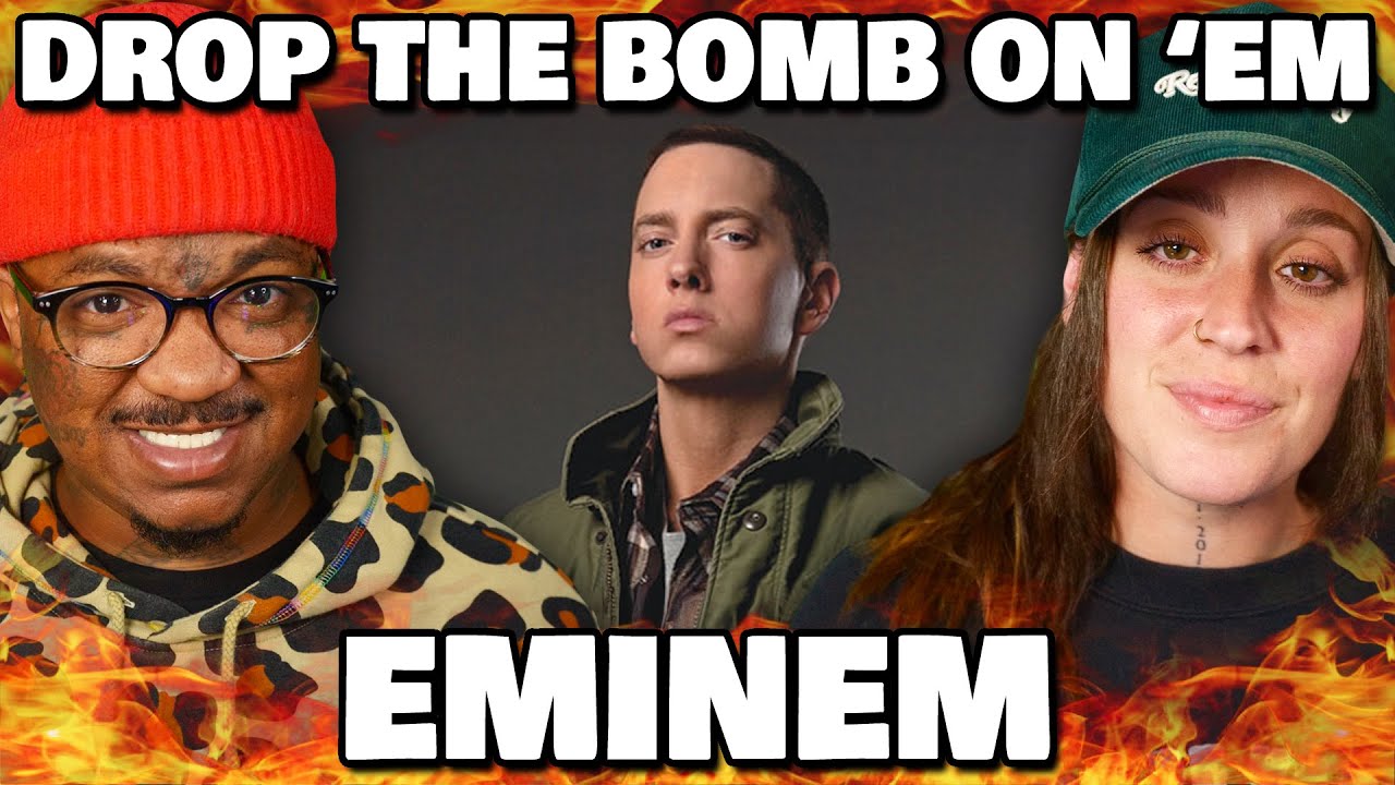 THE RHYME SCHEMES! | Eminem - DROP THE BOMB ON 'EM | Reaction