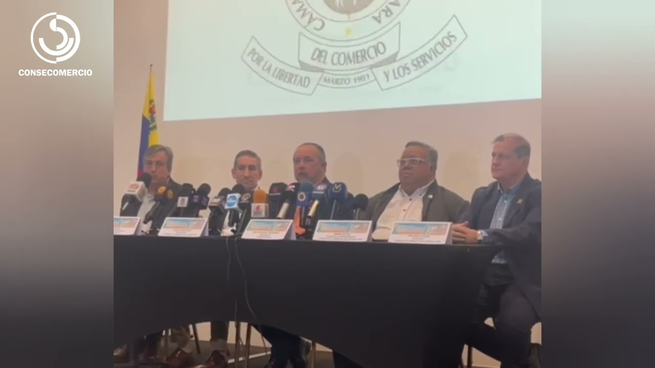 Rueda de Prensa: Lanzamiento 56° Asamblea Anual de Consecomercio 