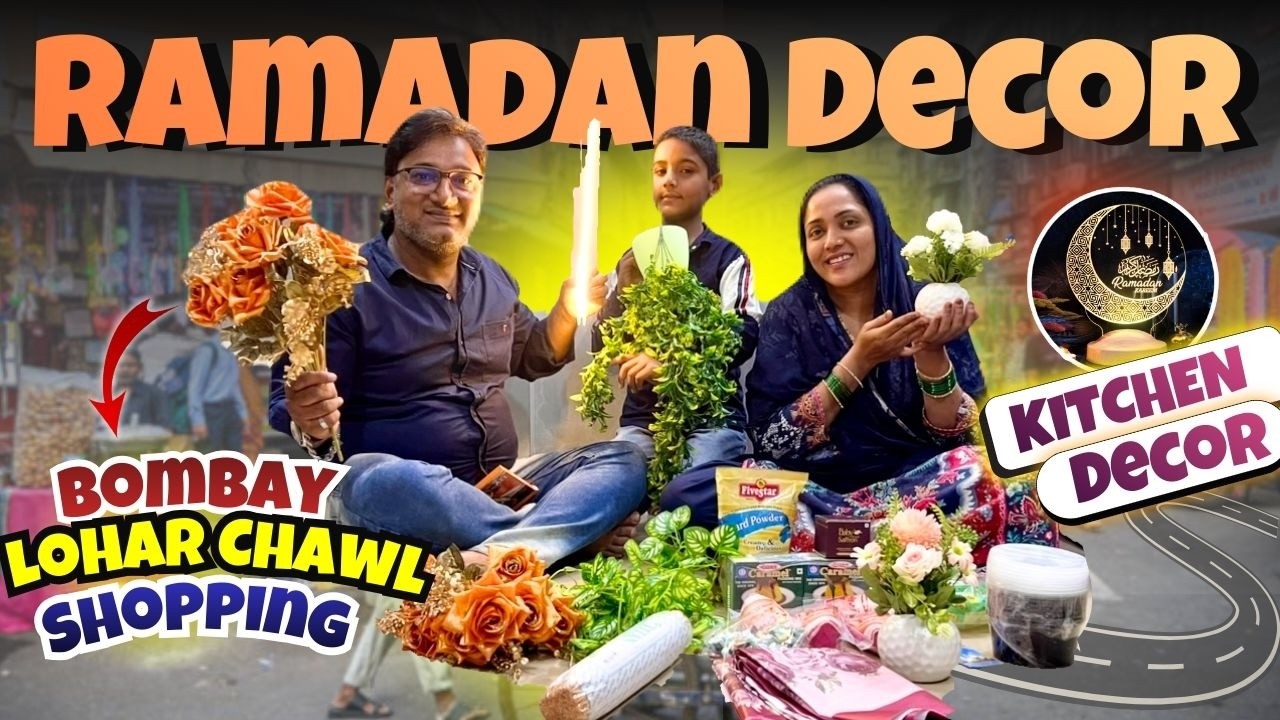 Ramadan Kitchen Decoration ✨| Bombay Lohar Chawl Shopping | Crawford Market | {AFREEN DASTARKHWAN }