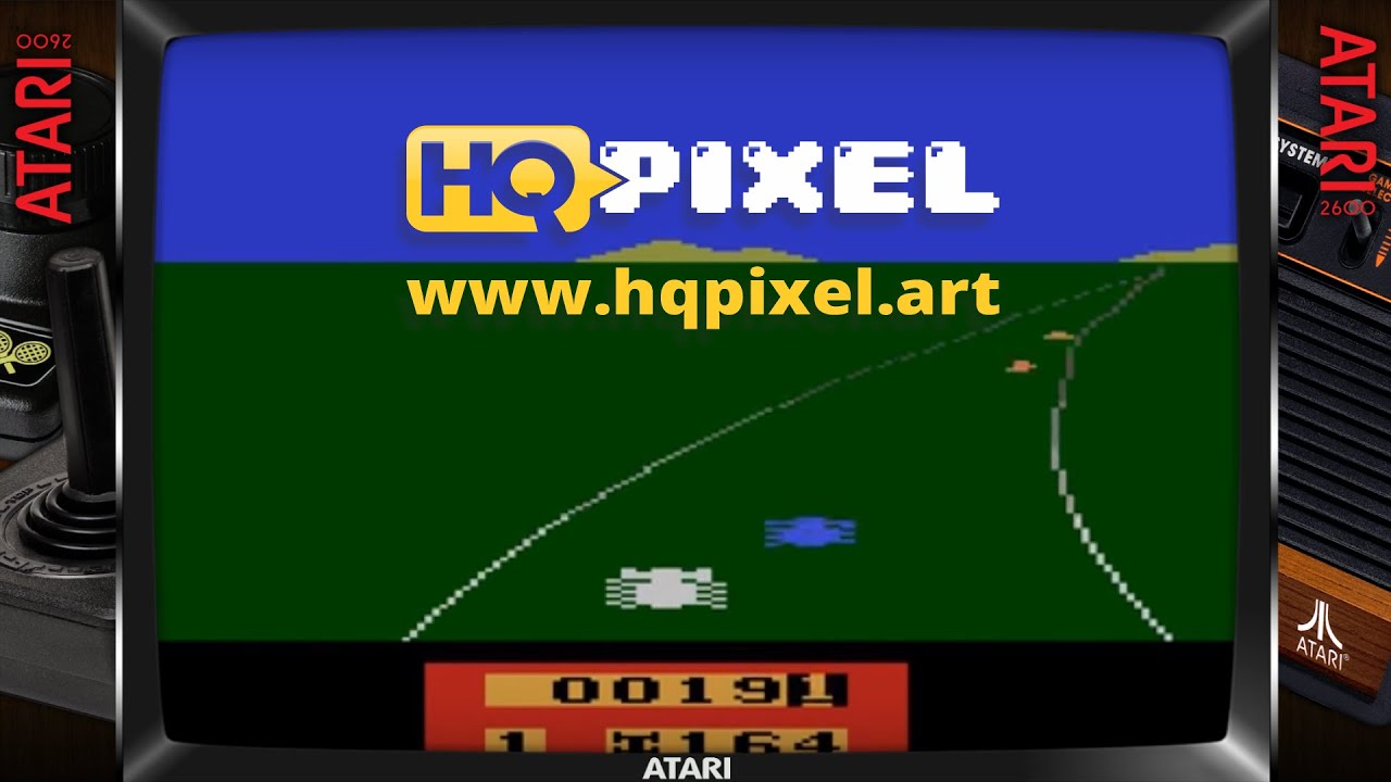Gameplay Enduro - VG 3000 Clone do Atari