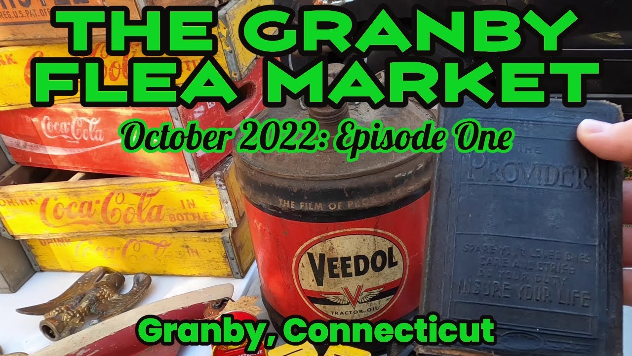 Great Deals & Good Times at the Granby Flea Market! October 2022: Episode 1. Granby, Connecticut.
