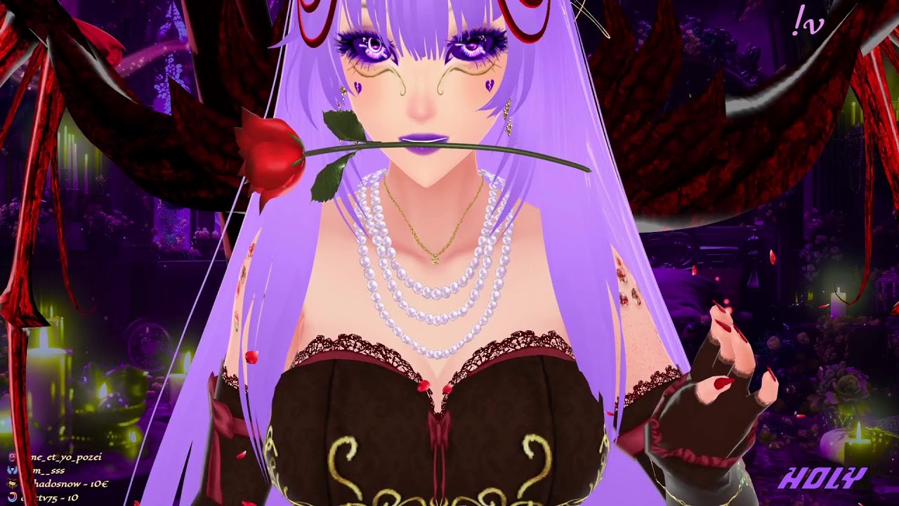 ✨ASMR✨ 🌜Douce nuit🌛 avec @Ysadhora 💜 mi-elfe de lune, mi-draw demi dragon 💞