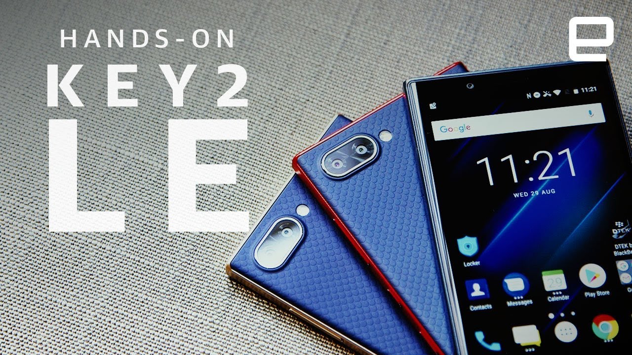 BlackBerry KEY2 LE Hands-On at IFA 2018