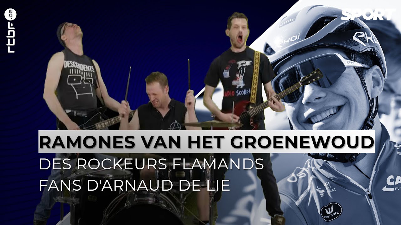 Quand un groupe de rock flamand tombe amoureux d'Arnaud De Lie !