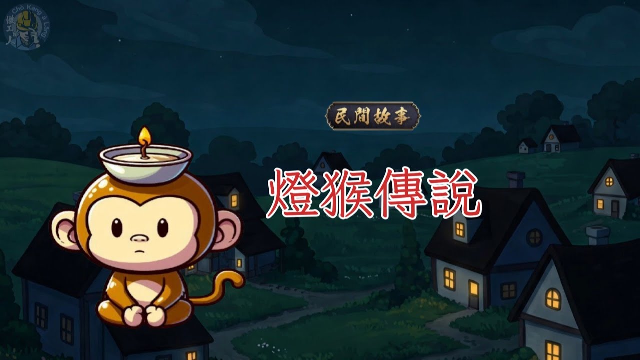 【民間故事】燈猴傳說 | Teng-kâu Thoân-soat 台語白話字 Tâi-gí POJ (Pe̍h-ōe-jī)