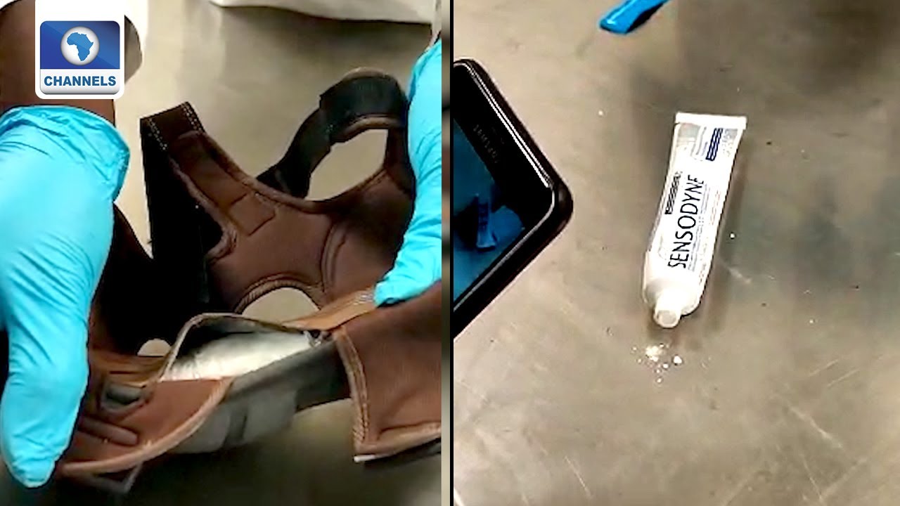 NDLEA Intercepts Cocaine Hidden In Footwear, Toothpaste Tube